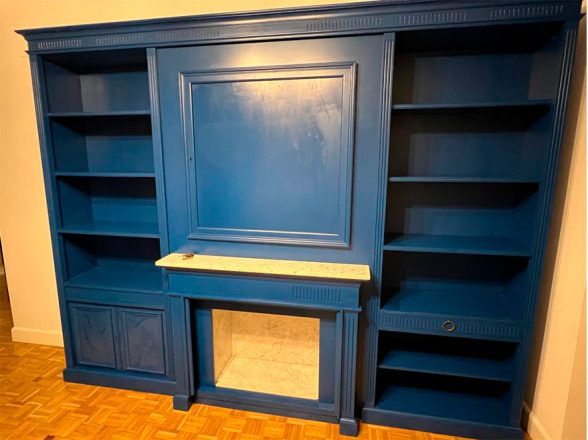 Lacado de estantería 