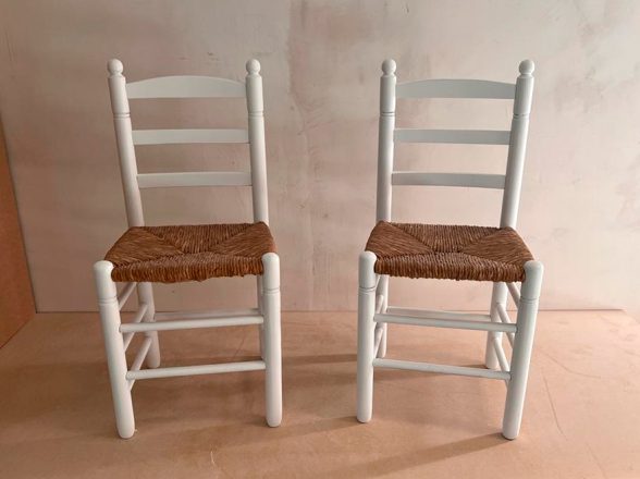 Lacado de sillas