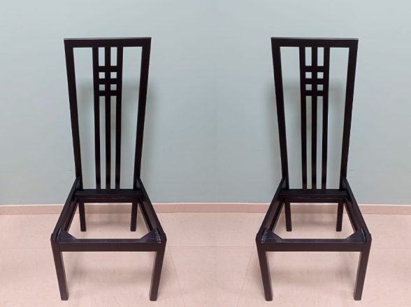 Lacado sillas desencoladas