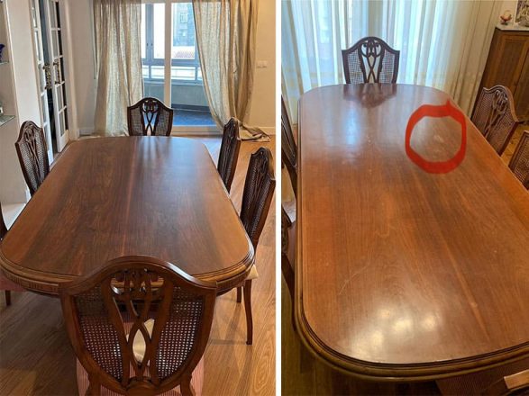 La mesa del salón: El renacer de un clásico con acabado natural